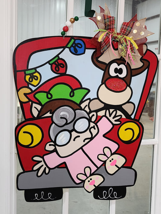 Grandma got ran over by The Reindeer Truck